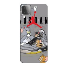 Силиконовый Чехол Nike Air Jordan на Самсунг Галакси М12 – Air Jordan