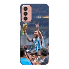 Чехлы Лео Месси Аргентина для Samsung Galaxy M13 (Месси король)
