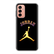 Чехлы для Samsung Galaxy M13 - с картинкой JORDAN (AlphaPrint) (Jordan Gold)
