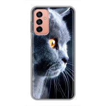 Чохли з Котиками для Samsung Galaxy M13 (VPrint) (Сірий Кіт)
