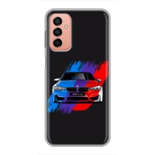 Чехол BMW для Самсунг М13 – Цветная БМВ