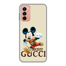 Чехол Disney Mouse Samsung Galaxy M13 (PREMIUMPrint) (Mikki Gucci)