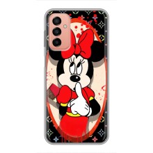 Чехол Disney Mouse Samsung Galaxy M13 (PREMIUMPrint) (Минни Маус ЛВ)