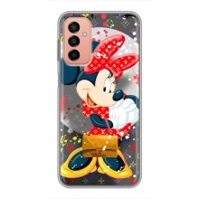 Чехол Disney Mouse Samsung Galaxy M13 (PREMIUMPrint) (Minni с бантиком)