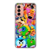 Чехол для Samsung Galaxy M13 Бравл Старс (VPrint) (Герої Бравл Старс)