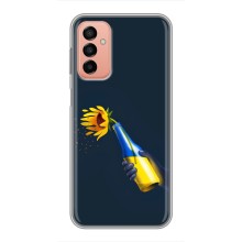 Чехол для Патриота Украины Samsung Galaxy M13 - (AlphaPrint) (Коктейль молотова)