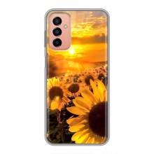Чохол з Квітами для Samsung Galaxy M13 (поле соняшників)