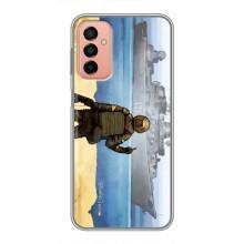 Чехол с принтом (Русский корабль...) для Самсунг М13 (AlphaPrint) – Русский корабль