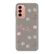Чохол з малюнком кіт на Samsung Galaxy M13 (Лапи і вуса)