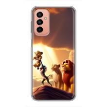 Чехол Король лев на Самсунг М13 (Рождение Симбы)