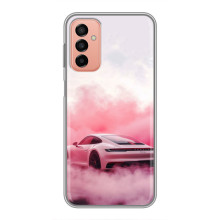 Чохол з авто Порше для Samsung Galaxy M13 – Рожевий Порше