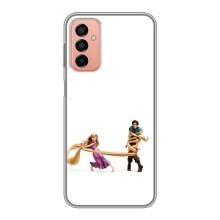 Чехол Рапунцель для Samsung Galaxy M13 (Рапунцель и Флин)