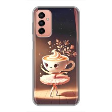 Чехол с мемом Тралалело тралала на Samsung Galaxy M13 (Балерина капучина)