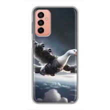 Чехол с мемом Тралалело тралала на Samsung Galaxy M13 (Бомбардини гусини)