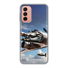Чехол с мемом Тралалело тралала на Samsung Galaxy M13 (Бомбардиро крокодило)