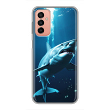 Чехол с картинкой «Хищники» для Samsung Galaxy M13 – Акула