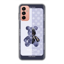 Круті Чохли Луі Віттон для Samsung Galaxy M13 (AlphaPrint) (Медведик LV)