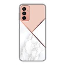 Мраморный чехол на Samsung Galaxy M13 (VPrint) (Тройной мрамор)