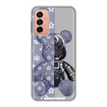 Силиконовый чехол для Samsung Galaxy M13 (Медведь Louis Vuitton)