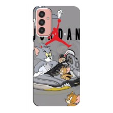 Силиконовый Чехол Nike Air Jordan на Самсунг Галакси М13 – Air Jordan