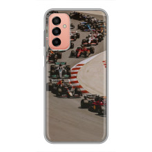 Чехол с прнтом Формула 1 на Samsung Galaxy M13 – Боліди на трасі