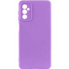 Чехол Silicone Cover Lakshmi Full Camera (A) для Samsung Galaxy M14 5G – Фиолетовый