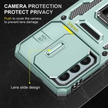 Ударостійкий чохол Camshield Army Ring для Samsung Galaxy M14 5G – Зелений