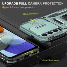 Ударостійкий чохол Camshield Army Ring для Samsung Galaxy M14 5G – Зелений