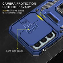 Ударостійкий чохол Camshield Army Ring для Samsung Galaxy M14 5G – Синій