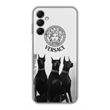 Чехлы VERSACE для Самсунг М14 (PREMIUMPrint) (Доберман Версаче)