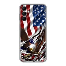 Чехол Флаг USA для Samsung Galaxy M14 (M146) (Флаг USA)