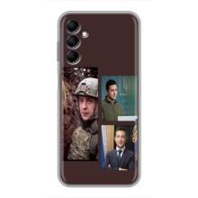 Чехол для Samsung Galaxy M14 (M146) (AlphaPrint - с принтом Зеленского) – Президент