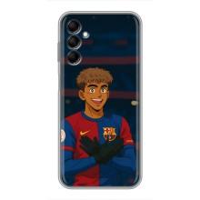 Чехол с футболистом Ламин Ямаль Samsung Galaxy M14 (M146) (Футболист Ямал)