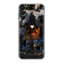 Чехол как приручить дракона на Samsung Galaxy M14 (M146) (Дракон коллаж)