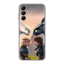 Чехол как приручить дракона на Samsung Galaxy M14 (M146) (Гикавка и Астрид)