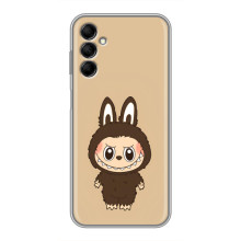 Чехол с Лабубу на Samsung Galaxy M14 (M146) (Коричневый Лабубу)