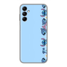 Чехол с принтом Стич на Samsung Galaxy M14 (M146) (Стич фон)