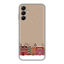 Новогодние, Праздничные Чехлы для Samsung Galaxy M14 (M146) - 2024 год (Зимний город)