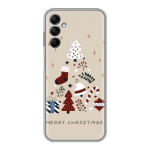 Різдвяні Чохли для Samsung Galaxy M14 (M146) (VPrint) (Merry Christmas)