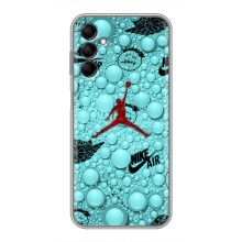 Силиконовый Чехол Nike Air Jordan на Самсунг М14 (Джордан Найк)