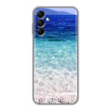 Силиконовый чехол с КАРТИНКАМИ лето для Samsung Galaxy M14 (M146) (AlphaPrint) (Море)