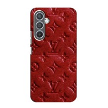 Текстурный Чехол Louis Vuitton для Самсунг М14 (Красный ЛВ)