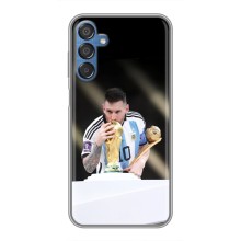 Чехлы Лео Месси Аргентина для Samsung Galaxy M15 (M156) (Кубок Мира)