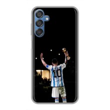 Чехлы Лео Месси Аргентина для Samsung Galaxy M15 (M156) (Лео Чемпион)