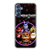 Чехлы Пять ночей с Фредди для Самсунг Галакси М15 – Лого Фредди