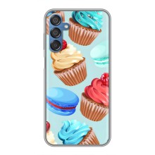 Чехлы с Фруктами для Samsung Galaxy M15 (M156) (VPrint) (Кексики)