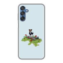 Чехлы с картинкой собаки Патрон для Samsung Galaxy M15 (M156) (AlphaPrint) (Сапер Пес)