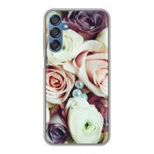 Чехлы с принтом Розочки для Samsung Galaxy M15 (M156) – Букет РОЗ
