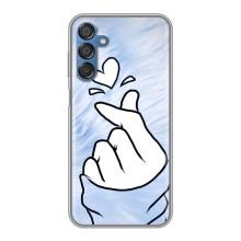 Чехлы (Знак сердечка) на Samsung Galaxy M15 (M156) – Сердечка знак