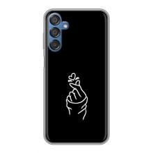 Чехлы (Знак сердечка) на Samsung Galaxy M15 (M156) – Знак Сердечка